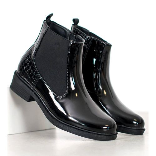 Lakierowane Botki Snake Print r.36 na Arena.pl