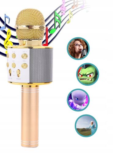 Mikrofon Bezprzewodowy WS-858 Karaoke Bluetooth na Arena.pl