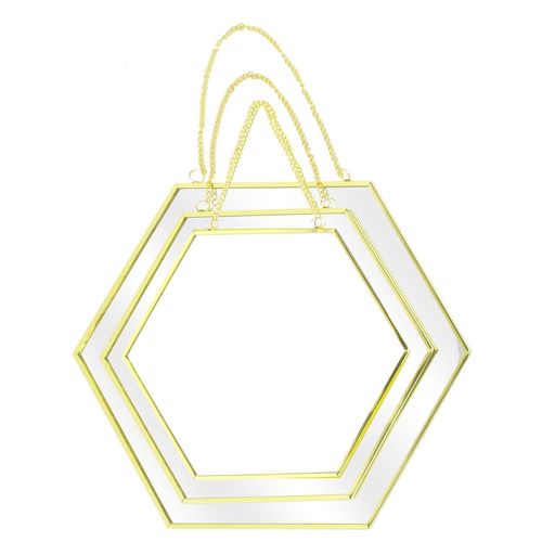 Zestaw 3 Lusterek Hexa Gold na Arena.pl