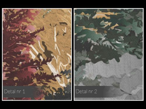 60901 Obraz na płótnie JESIEŃ DRZEWA na Arena.pl