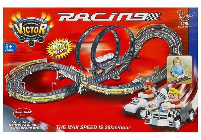Tor Samochodowy + 2 Auta Mario RC 452cm 20km/h zdjęcie 4