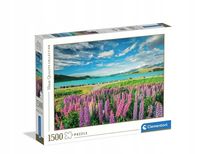 2X CLE puzzle 1500 HQ Lupins at Lake Tekapo 31728