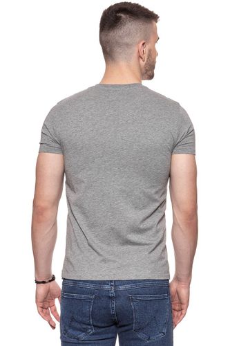 WRANGLER SS LOGO TEE GREY MARL W7C04D3VB S na Arena.pl