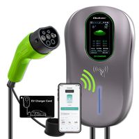 Ładowarka samochodowa EV 22kW Typ 2 3F Wallbox WiFi LCD 2 karty do hotelu