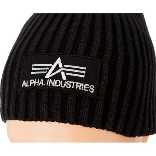 Alpha Industries HEAVY RIB BEANIE BLACK na Arena.pl