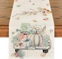 Bieżnik na Stół - Artoid Mode Akwarelowy Dynie Jesień Kuchnia 40x180cm