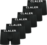 Bokserki męskie bawełniane 6 sztuk czarne bezszwowe wygodne XXL zestaw