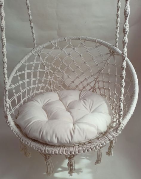 Poduszka huśtawka BocianieGniazdo granat dom ogród zdjęcie 7