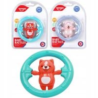 Grzechotka piesek Trifox dla niemowląt 0m+ zabawka sensoryczna MIX