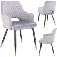 Krzesło BORGO szare