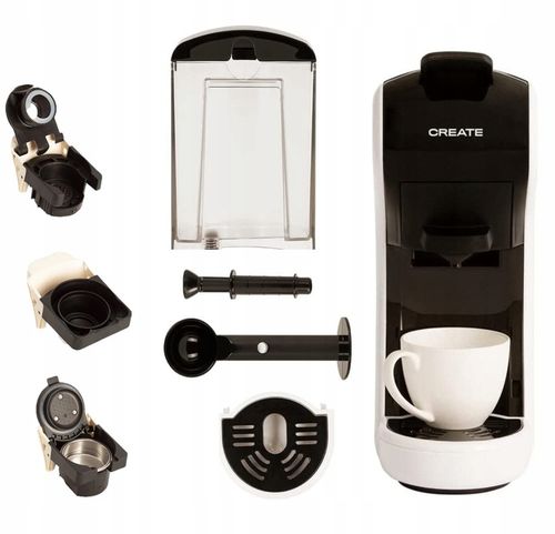 Ekspres Kapsułkowy do Kawy Camry CR 4414 Ciśnienie 19 bar Moc 1450 W na Arena.pl