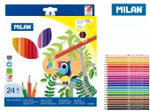 Kredki szkolne 24 kolory MILAN