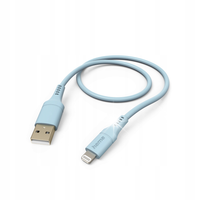 Kabel HAMA Ładujący/data Flexible USB-A - Lightning 1.5m Niebieski