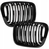 Nerki grill atrapa kratka czarny połysk BMW 3 E46 1998-01 przed liftingiem
