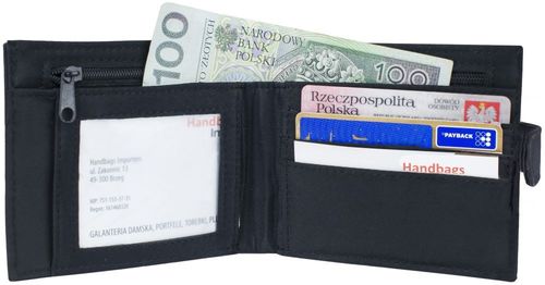 Elegancki Portfel Męski NC07 Karmel na Arena.pl