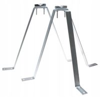 UCHWYT Murowy Masztu Anteny Obejma MUROWA z Podporą 50cm Zestaw 2szt UM50