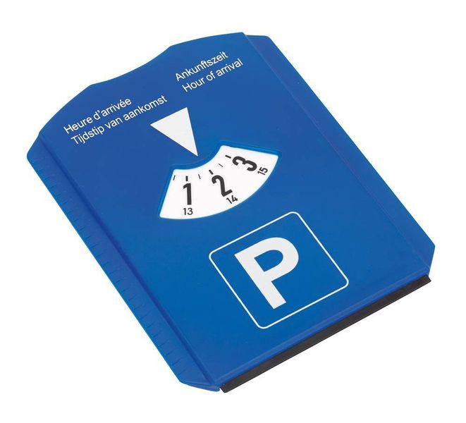 Skrobaczka do szyb ARRIVAL, niebieski zdjęcie 1