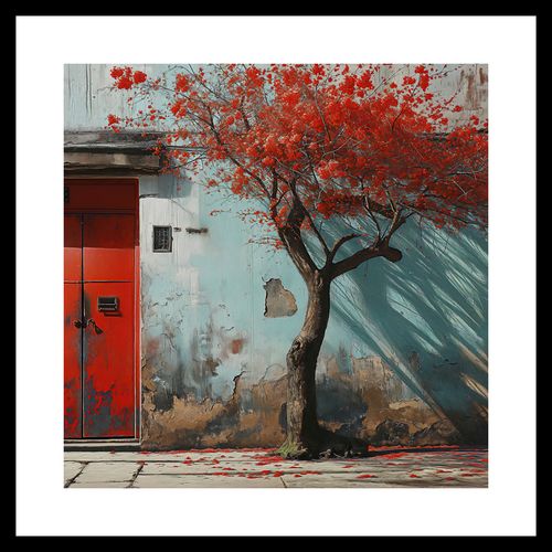 Plakat 40x40cm Widok Na Dawne na Arena.pl