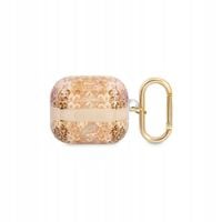 Guess GUA3HHFLD AirPods 3 cover złoty/gold Paisley
