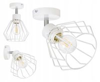 LAMPA KINKIET żyrandol ruchomy loft drut BRYLANT