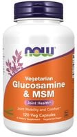 NOW FOODS Vegetarian Glucosamine & MSM (120 kaps.)