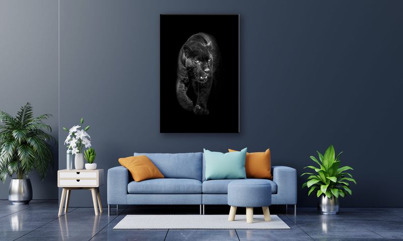 OBRAZ NA PŁÓTNIE 111 Pantera 30x40cm zdjęcie 4