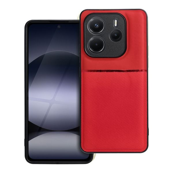 Futerał NOBLE do XIAOMI Redmi Note 14 5G czerwony zdjęcie 1