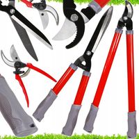 NOŻYCE do Gałęzi SEKATOR Ogrodowy M82978 Sekator Ręczny do Ogrodu x3