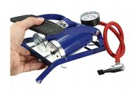 POMPKA DO AUTA MATERACA PIŁKI ROWERU TŁOKOWA MANOMETR