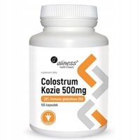 Colostrum Kozie LR28% 500mg 100k ALINESS odporność