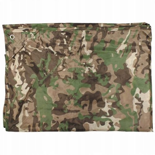 PŁACHTA PLANDEKA BIWAKOWA MFH TENT TARP Polowy 200x300cm 360g MULTICAM na Arena.pl