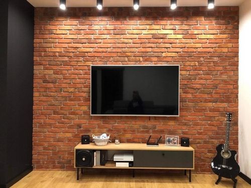 STARA CEGŁA Z GOTOWĄ FUGĄ CZERWONA LOFT PŁYTKI DEKORACYJNA NA ŚCIANĘ na Arena.pl