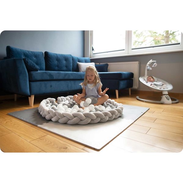 Otulacz do łóżeczka Ricokids 3m - niebiesko-różowy zdjęcie 8