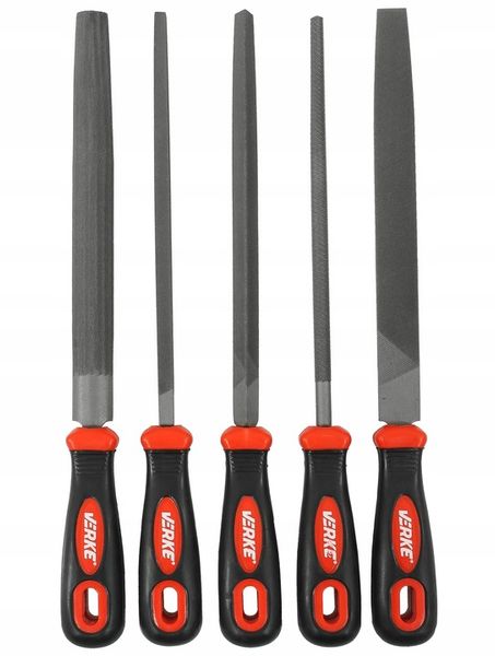 ZESTAW PILNIKÓW PILNIK ŚLUSARSKI ZDZIERAK TARNIK METALU PŁASKI OKRĄGŁY 20cm zdjęcie 9