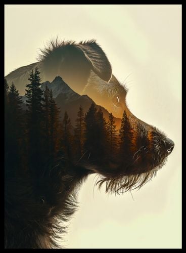 Plakat 40x55cm Psi Duch Lasu na Arena.pl