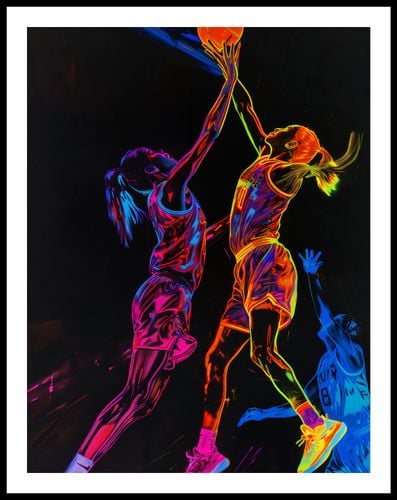 Plakat 50x65cm Mecz W Kosza na Arena.pl