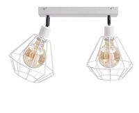 Spot 2xE27 FOSKAL WHITE