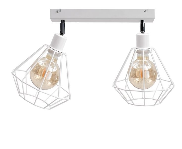 Spot 2xE27 FOSKAL WHITE zdjęcie 1