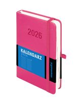 KALENDARZ 2026 MEMOFIX B6 DNS ÓŻOWY ANTRA