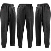 SPODNIE MĘSKIE DRESOWE BAWEŁNA dresy zamek XXL