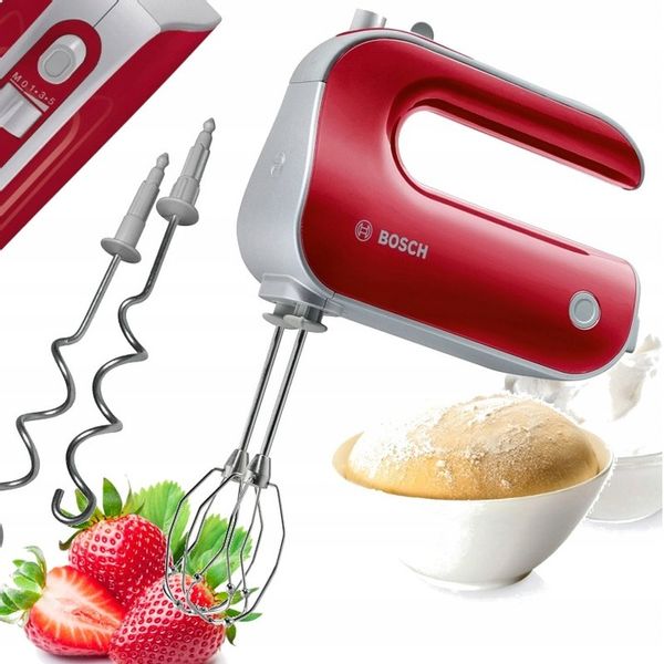 MIKSER RĘCZNY ROBOT KUCHENNY MFQ40303 CZERWONY 500W Styline Colour zdjęcie 1