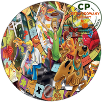 Opłatek na tort - Scoobie Doo