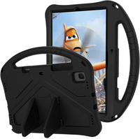 Etui Ochronne do iPad Mini 6 Silikonowe ze Stojakiem Czarne 2021 Tpu