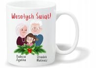 FOTO KUBEK ze zdjęciem Prezent dla Babci Dziadka