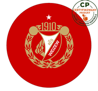 Opłatek na tort Widzew Łódź