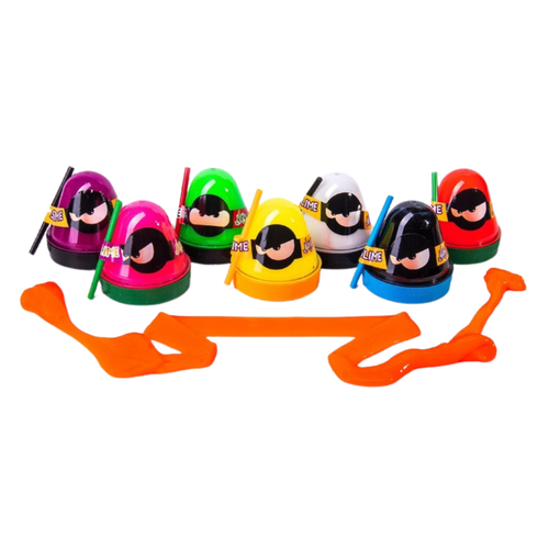 Antystresowy Slime Ninja Neon Aromaty Glutek Ze Słomką Dla Dzieci 100G 8006 na Arena.pl