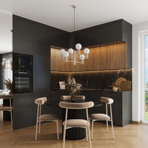 Żyrandol HALO 6 taupe na Arena.pl