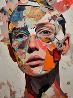 Plakat 75x100cm Podział Samego Siebie