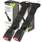 2x Przedłużacz Pasa Bezpieczeństwa Adapter Przedłużka Pasa Z Atestem 29 cm
