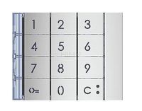 SFERA: Plakietka modułu klawiatury - Aluminium Legrand 353001